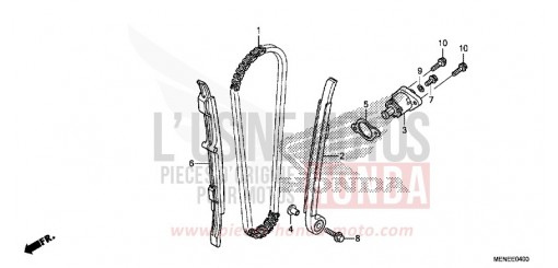 CAM CHAIN/TENSIONER CRF450RD de 2013